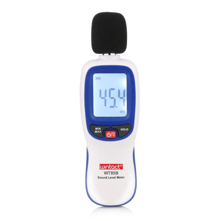WT85B Schallpegelmesser Digitales Dezibel-Messgerät Digitales Lärm-Messgerät Umweltlärmtester, WT85B Weiß, WT85B Schwarz