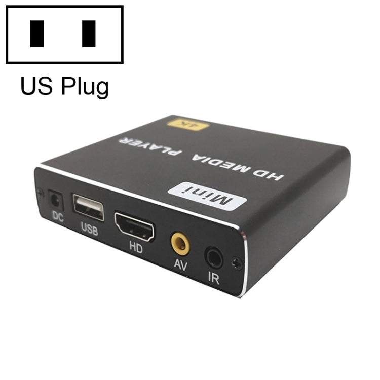 JEDX 4K HD Player Einzelwerbung Power On Automatische Schleifenwiedergabe Video PPT Horizontal- und Vertikalscreen USB-Stick SD Wiedergabe, US, EU, UK