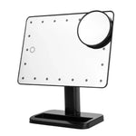 Tragbarer LED-Touch-Spiegel mit Lampe und Tischleuchte