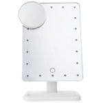 Tragbarer LED-Touch-Spiegel mit Lampe und Tischleuchte