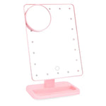 Tragbarer LED-Touch-Spiegel mit Lampe und Tischleuchte