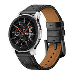 Passend für Samsung Galaxy Watch Active 22mm Leder-Ösen-Sportarmband