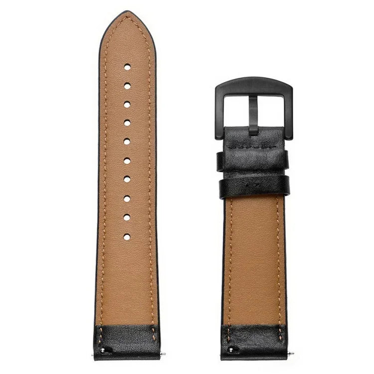 Passend für Samsung Galaxy Watch Active 22mm Leder-Ösen-Sportarmband