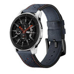 Passend für Samsung Galaxy Watch Active 22mm Leder-Ösen-Sportarmband