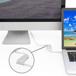 USB-C zu Magnetischer Mag-Safe Adapter, Mag-Safe zu Typ C Ladeadapter kompatibel mit MacBook Pro/Air, Nintendo Switch, Telefon und anderen USB-C Geräten, kompatibel