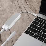 USB-C zu Magnetischer Mag-Safe Adapter, Mag-Safe zu Typ C Ladeadapter kompatibel mit MacBook Pro/Air, Nintendo Switch, Telefon und anderen USB-C Geräten, kompatibel