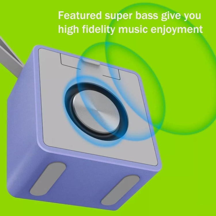 EWA A105 High Fidelity Bluetooth Lautsprecher, kleine Größe, hohe Leistung Bass, TWS Bluetooth Technologie, TF-Kartenunterstützung