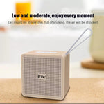 EWA A105 High Fidelity Bluetooth Lautsprecher, kleine Größe, hohe Leistung Bass, TWS Bluetooth Technologie, TF-Kartenunterstützung