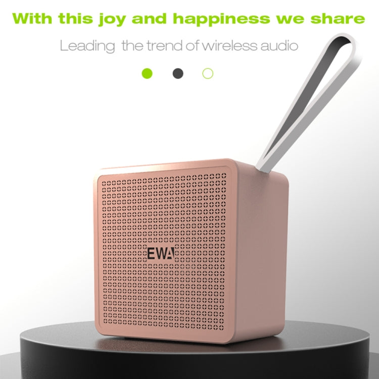 EWA A105 High Fidelity Bluetooth Lautsprecher, kleine Größe, hohe Leistung Bass, TWS Bluetooth Technologie, TF-Kartenunterstützung