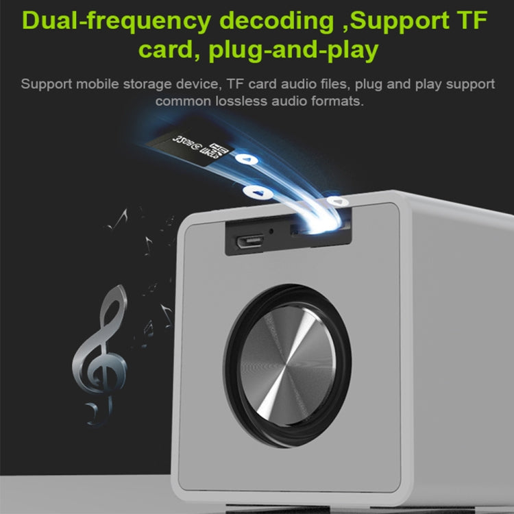 EWA A105 High Fidelity Bluetooth Lautsprecher, kleine Größe, hohe Leistung Bass, TWS Bluetooth Technologie, TF-Kartenunterstützung