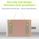 EWA A105 High Fidelity Bluetooth Lautsprecher, kleine Größe, hohe Leistung Bass, TWS Bluetooth Technologie, TF-Kartenunterstützung