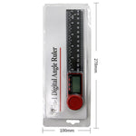 Zwei-in-eins Digitaler Winkelmesser, 200mm, 300mm
