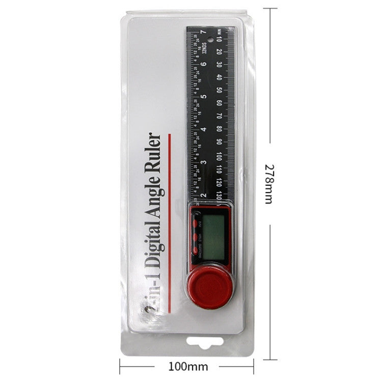 Zwei-in-eins Digitaler Winkelmesser, 200mm, 300mm