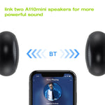 EWA A110mini High Fidelity Bluetooth-Lautsprecher Klein Größe Hohe Leistung Bass, TWS Bluetooth Technologie, TF-Unterstützung