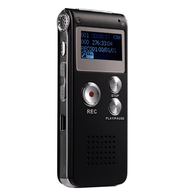 SK-012 8GB Diktiergerät USB Professionelles Diktaphon Digital Audio mit WAV MP3 Player VAR Funktion Aufnahme, SK-012 8GB
