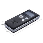SK-012 8GB Diktiergerät USB Professionelles Diktaphon Digital Audio mit WAV MP3 Player VAR Funktion Aufnahme, SK-012 8GB