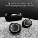 TWS-A1 Bluetooth Headset 5.0 True Wireless Mini Unsichtbare Sport-Kopfhörer zum Laufen mit Ladebox und Mikrofon