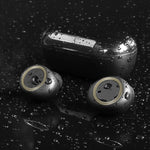 TWS-A1 Bluetooth Headset 5.0 True Wireless Mini Unsichtbare Sport-Kopfhörer zum Laufen mit Ladebox und Mikrofon