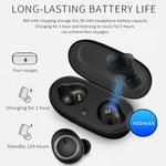 TWS-A1 Bluetooth Headset 5.0 True Wireless Mini Unsichtbare Sport-Kopfhörer zum Laufen mit Ladebox und Mikrofon