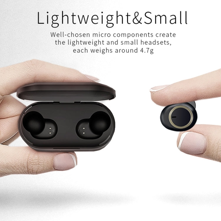 TWS-A1 Bluetooth Headset 5.0 True Wireless Mini Unsichtbare Sport-Kopfhörer zum Laufen mit Ladebox und Mikrofon