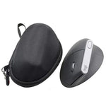 Logitech MX Vertikale Bluetooth-Maus mit ergonomischer Bildschirmdarstellung und Aufbewahrungstasche