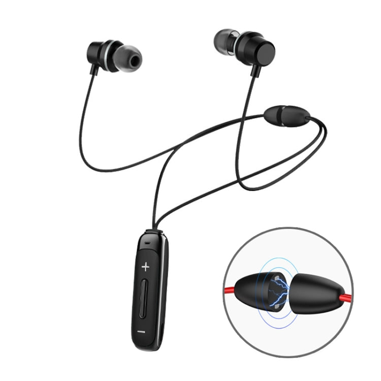 BT315 Sport Bluetooth Headset Kabelloser Stereo-Kopfhörer Bluetooth 4.1 Ohrhörer mit Mikrofon Sport-Bass Magnetische Halskette Ohrhörer