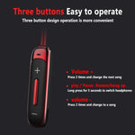 BT315 Sport Bluetooth Headset Kabelloser Stereo-Kopfhörer Bluetooth 4.1 Ohrhörer mit Mikrofon Sport-Bass Magnetische Halskette Ohrhörer