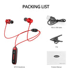 BT315 Sport Bluetooth Headset Kabelloser Stereo-Kopfhörer Bluetooth 4.1 Ohrhörer mit Mikrofon Sport-Bass Magnetische Halskette Ohrhörer
