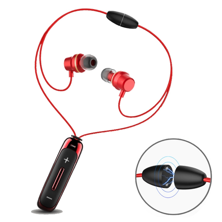 BT315 Sport Bluetooth Headset Kabelloser Stereo-Kopfhörer Bluetooth 4.1 Ohrhörer mit Mikrofon Sport-Bass Magnetische Halskette Ohrhörer