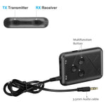JDEX-TX10 Kabelloser 2-in-1 3,5mm Bluetooth 4.2 Audio-Empfänger und Sender Adapter, JDEX-TX10