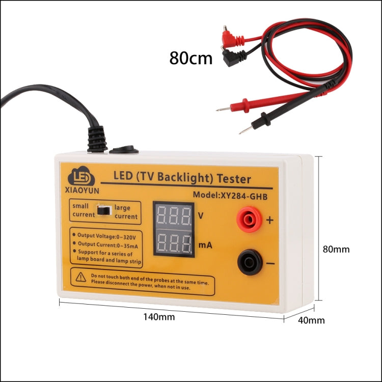 XY284 LED Tester 0-320V Ausgang LED TV Hintergrundbeleuchtung Tester Multifunktionale LED Streifen Perlen Testwerkzeuge