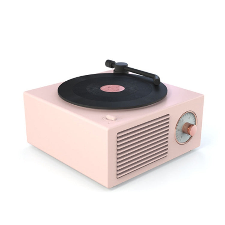 X10 Atomarer Bluetooth-Lautsprecher Retro-Plattenspieler Desktop Kabelloser Kreativer Multifunktions-Mini-Stereolautsprecher, X10