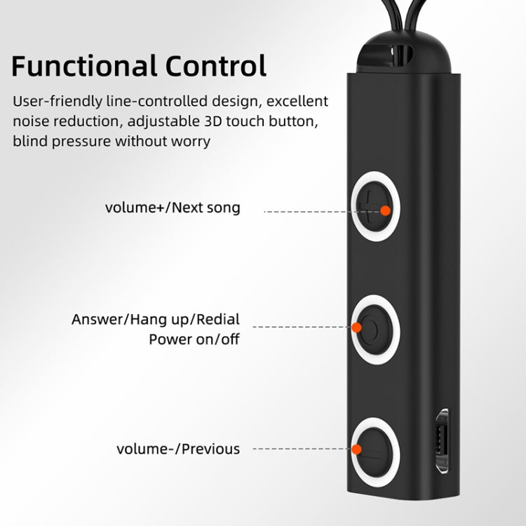 BT313 Magnetische Ohrhörer Sport Kabelloser Kopfhörer Freisprech Bluetooth HD Stereo Bass Headsets mit Mikrofon
