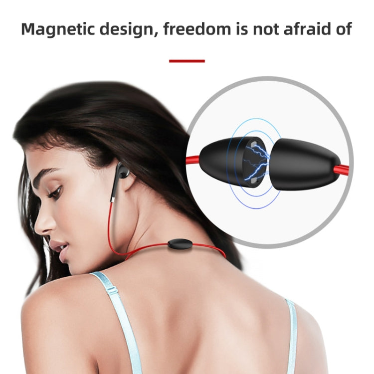 BT313 Magnetische Ohrhörer Sport Kabelloser Kopfhörer Freisprech Bluetooth HD Stereo Bass Headsets mit Mikrofon