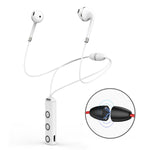 BT313 Magnetische Ohrhörer Sport Kabelloser Kopfhörer Freisprech Bluetooth HD Stereo Bass Headsets mit Mikrofon