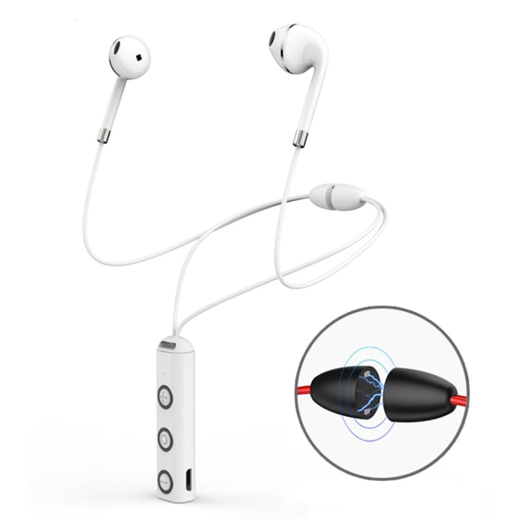 BT313 Magnetische Ohrhörer Sport Kabelloser Kopfhörer Freisprech Bluetooth HD Stereo Bass Headsets mit Mikrofon