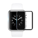 mocolo 0,33 mm 9H 3D-Schutzfolie aus gehärtetem Glas mit abgerundeten Kanten und vollflächiger Verklebung, für Apple Watch Series 5/4 (40 mm) und Apple Watch Series 5/4 (44 mm)