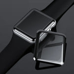 mocolo 0,33 mm 9H 3D-Schutzfolie aus gehärtetem Glas mit abgerundeten Kanten und vollflächiger Verklebung, für Apple Watch Series 5/4 (40 mm) und Apple Watch Series 5/4 (44 mm)