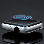mocolo 0,33 mm 9H 3D-Schutzfolie aus gehärtetem Glas mit abgerundeten Kanten und vollflächiger Verklebung, für Apple Watch Series 5/4 (40 mm) und Apple Watch Series 5/4 (44 mm)