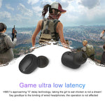 E6S LED Display Kabelloser Kopfhörer TWS Bluetooth V5.3 Headsets Wasserdichte Bluetooth-Ohrhörer, E6S (Schwarz)