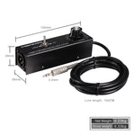 B012 Professionelles Stereo-Audiosignal, umgewandelt in symmetrisches Mikrofonsignal