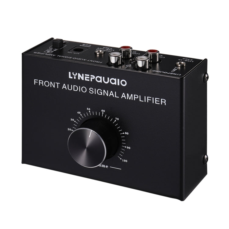 B015 Stereo-Frontsignalverstärker Kopfhörer-Lautsprecherverstärker Headset mit Dual-Audioquellen, B015