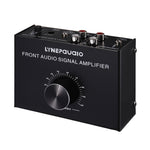 B015 Stereo-Frontsignalverstärker Kopfhörer-Lautsprecherverstärker Headset mit Dual-Audioquellen, B015