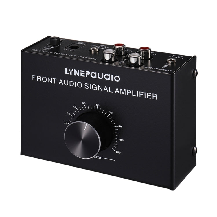 B015 Stereo-Frontsignalverstärker Kopfhörer-Lautsprecherverstärker Headset mit Dual-Audioquellen, B015