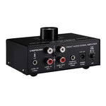 B015 Stereo-Frontsignalverstärker Kopfhörer-Lautsprecherverstärker Headset mit Dual-Audioquellen, B015