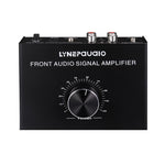 B015 Stereo-Frontsignalverstärker Kopfhörer-Lautsprecherverstärker Headset mit Dual-Audioquellen, B015