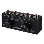 B026 6 Eingang 2 Ausgang oder 2 Eingang 6 Ausgang Audio-Signalschalter RCA-Anschluss