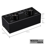 B026 6 Eingang 2 Ausgang oder 2 Eingang 6 Ausgang Audio-Signalschalter RCA-Anschluss