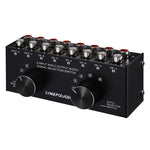 B026 6 Eingang 2 Ausgang oder 2 Eingang 6 Ausgang Audio-Signalschalter RCA-Anschluss