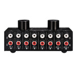 B026 6 Eingang 2 Ausgang oder 2 Eingang 6 Ausgang Audio-Signalschalter RCA-Anschluss